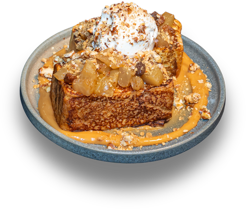 Cinnamon Apple Crunch French Toast