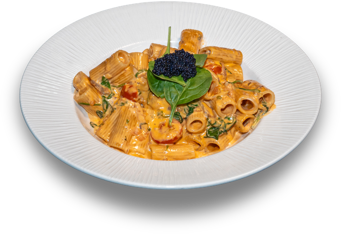 Rigatoni al Salmone